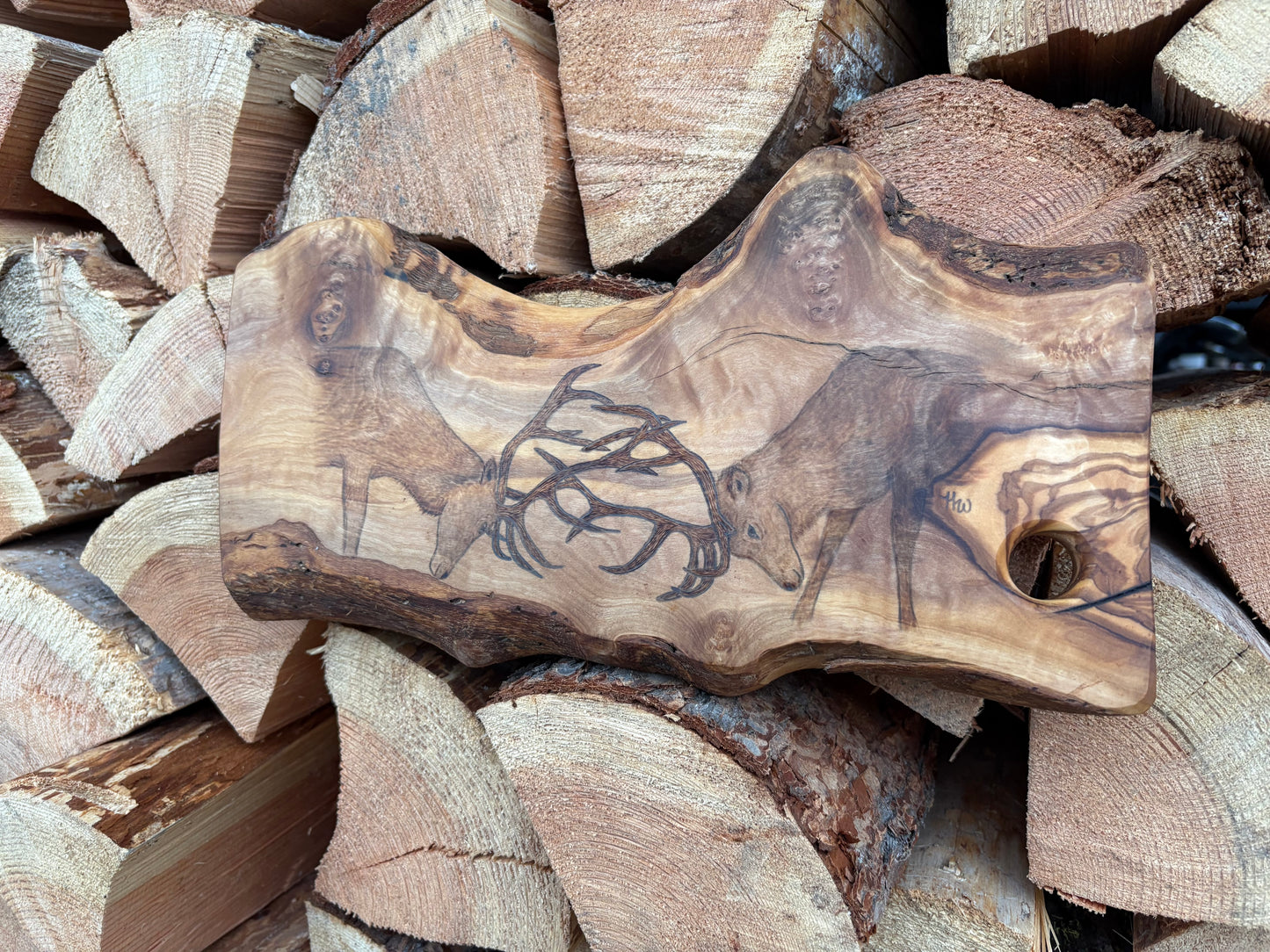 Elk Charcuterie Board