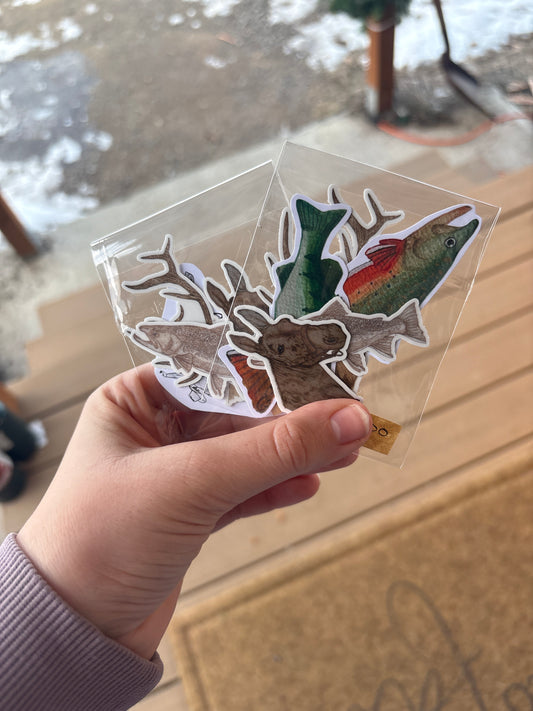 5 Piece Sticker Packs