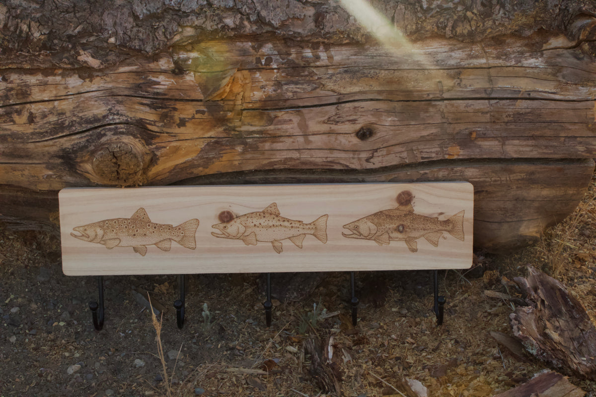 Trout Coat Hanger