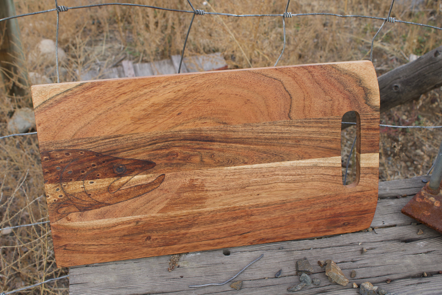 Brown Trout Portrait Cutting Board