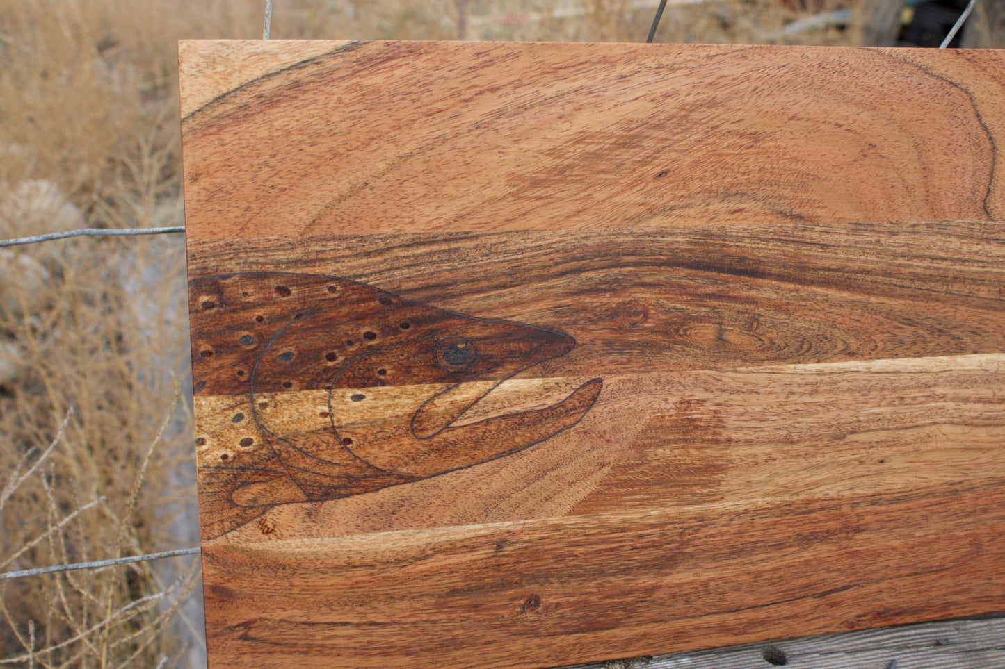 Brown Trout Portrait Cutting Board